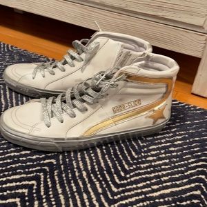 Authentic Golden Goose size 41 sneaker with zipper